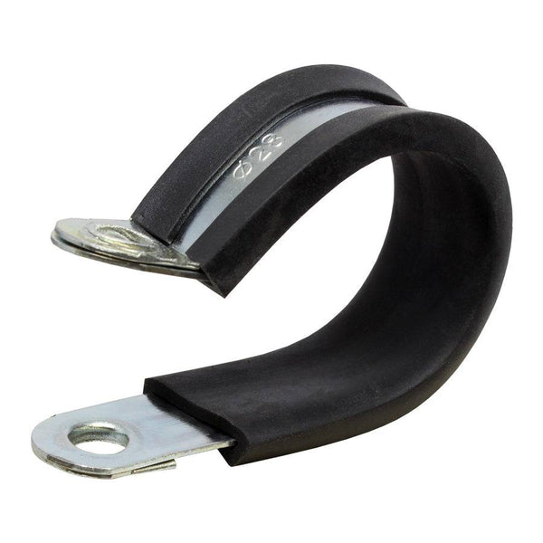 On1shelf 10x 40mm Rubbergemonteerde P-clips – Roestvrijstalen Slang- En Kabelklemmen Van Topkwaliteit