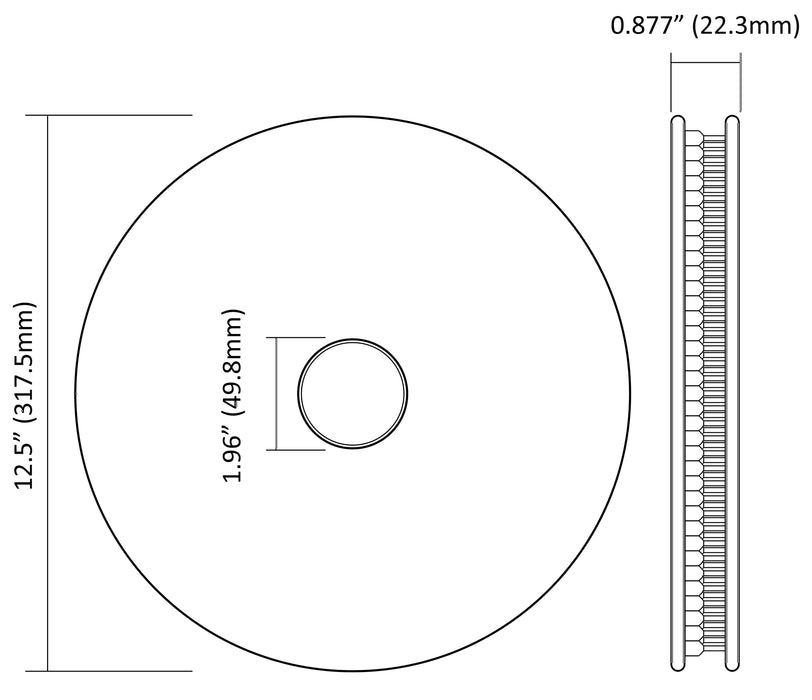 RD07508 - Spool of Ferrules - 20 AWG (0.75mm²) - 5000pcs - Gray - Ferrules Direct