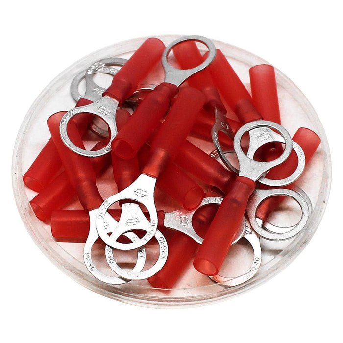 RHT1-10 - Nylon Insulated Heat Shrinkable Terminals - 22-16 AWG - Ferrules Direct
