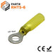 RHT5-6 - Nylon Insulated Heat Shrinkable Ring Terminals - 12-10 AWG - Ferrules Direct