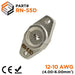 RN-5.5D - Crimping Die for Compression Cable Lugs - 12-10 AWG - Single Indent - Ferrules Direct