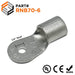 RNB70-6 - Non Insulated Ring Terminal - 2/0 AWG - 1/4" Stud - Ferrules Direct