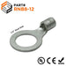 RNB8-12 - Non Insulated Ring Terminal - 8 AWG - 1/2" Stud - Ferrules Direct