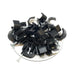 RNC10B - Round Nail Cable Clip - Black - 10mm - Ferrules Direct