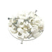 RNC9W - Round Nail Cable Clip - White - 9mm - Ferrules Direct