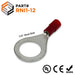 RNI1-12 - Polycarbonate Ring Terminals - 22-16 AWG - 1/2" Stud - Ferrules Direct