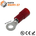 RNIM1-37 - Polycarbonate Ring Terminals - 22-16 AWG - #6 Stud - Ferrules Direct