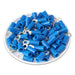RNY2-3.2 Nylon Ring Terminals - Standard Crimp 16-14AWG - Stud #4 - Ferrules Direct