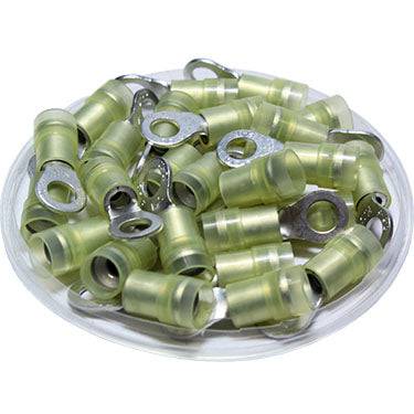 RNYD5-5 Nylon Ring Terminals - Double Crimp 12-10AWG - Ferrules Direct