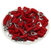 RVS1-4 - Vinyl Insulated Ring Terminals - 22-16 AWG - Red - Stud #8 - Ferrules Direct