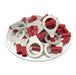 RVY1-12 - Vinyl Injection Molded Ring Terminals - 22-18 AWG - 1/2" Stud - Ferrules Direct