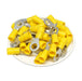 RVY5-6 - Vinyl Injection Molded Ring Terminals - 12-10 AWG - 1/4" Stud - Ferrules Direct