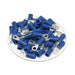 RVYM2-37 - Vinyl Injection Molded Ring Terminals - 16-14 AWG - #6 Stud - Ferrules Direct