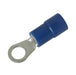 RVYS2-4 - Vinyl Injection Molded Ring Terminals - 16-14 AWG - #8 Stud - Ferrules Direct