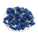 RVYS2-4 - Vinyl Injection Molded Ring Terminals - 16-14 AWG - #8 Stud - Ferrules Direct