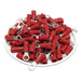 RVYS1-4 - Vinyl Injection Molded Ring Terminals - 22-18 AWG - #8 Stud - Ferrules Direct