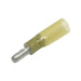SBTM102-5 - Polyethylene Heat Shrink Male Bullet - 5mm - 12 -10AWG - Yellow - Ferrules Direct