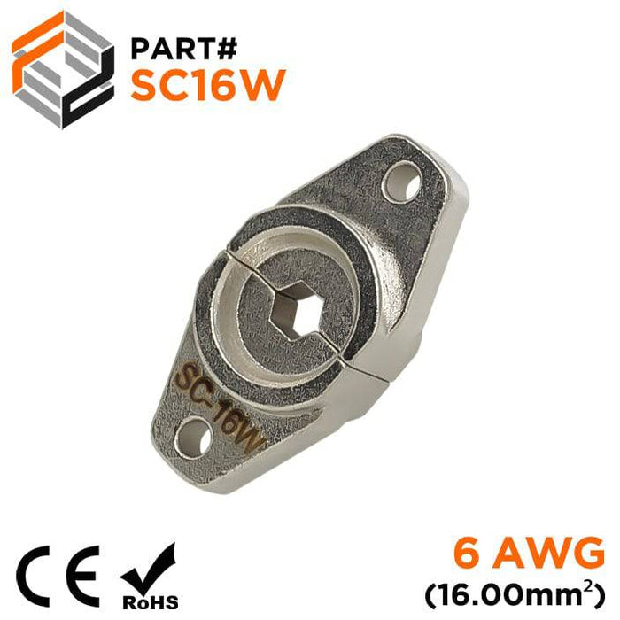 SC16W - Crimping Die for Compression Cable Lugs - 6 AWG - Hexagonal Profile - Ferrules Direct