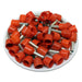 SC40010T - 12 AWG (10mm Pin) Short Circuit Ferrules - Orange - Ferrules Direct