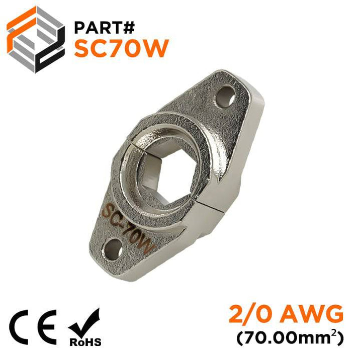 SC70W - Crimping Die for Compression Cable Lugs - 2/0 AWG - Hexagonal Profile - Ferrules Direct