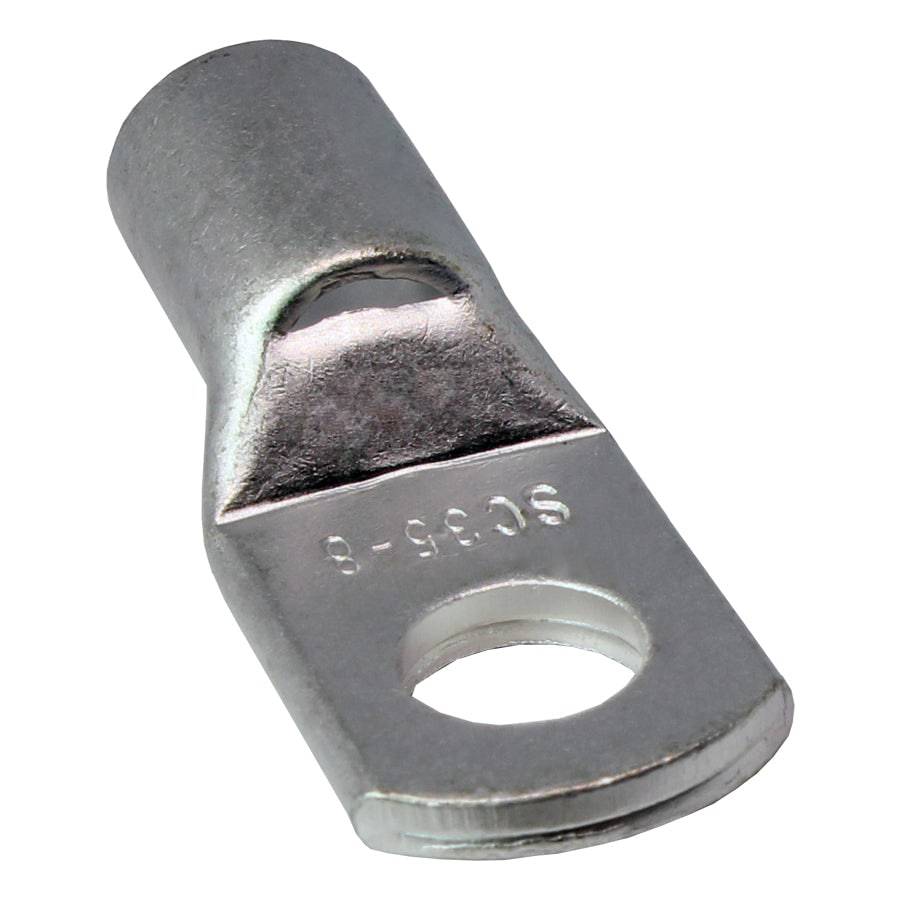 SCH358 - Non Insulated Tubular Ring Lugs - 2 AWG - Ferrules Direct