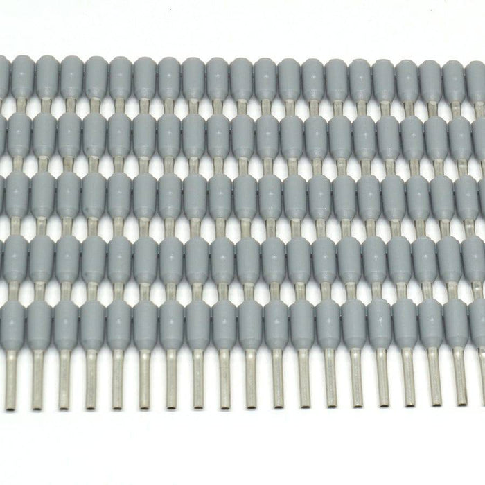 SD07508 - 20 AWG Strips of Insulated Wire Ferrules, 8mm Pin, Gray, 500 ...