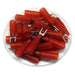 SHT1-32 - Nylon Insulated Heat Shrinkable Spade Terminals - 22-16 AWG - Ferrules Direct