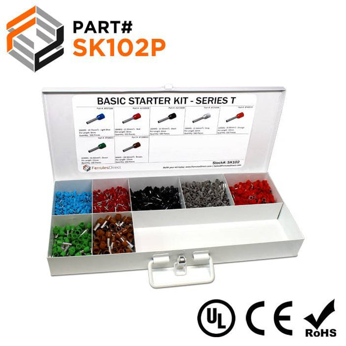 SK102P - Heavy Duty Starter Kit - No Tool - T Series - Ferrules Direct