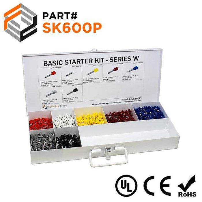 SK600P - Basic Starter Kit - W Series - No Tool - Ferrules Direct