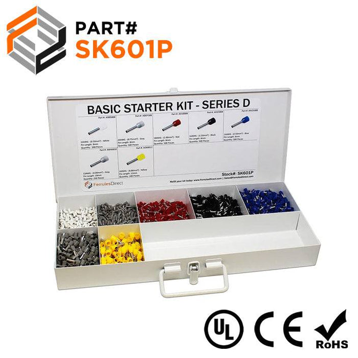 SK601P - Basic Starter Kit - D Series - No Tool - Ferrules Direct