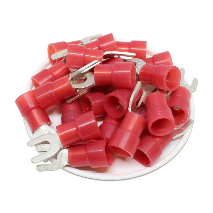 SNYB8-5 - Nylon Insulated Spade Terminal - 8AWG - 50/pack - Ferrules Direct