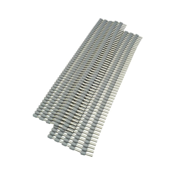 ST25008 - Strips of Ferrules - 14 AWG - Gray - 500pcs - Ferrules Direct