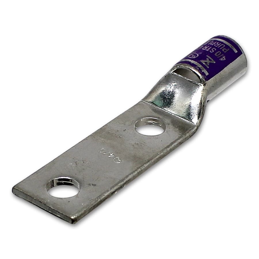 ST4038A - 4/0 AWG Compression Lug - 3/8" Stud Size - Ferrules Direct