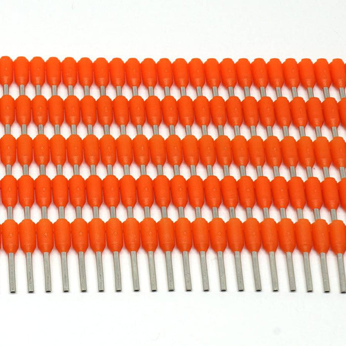 SW05008 - Strips of Ferrules - 22 AWG - Orange - 500pcs - Ferrules Direct