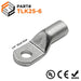 TLK25-6 - Compression Lugs TLK Series - 4 AWG - 1/4" Stud - Ferrules Direct