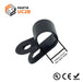 UC2B - Plastic Strap-type Cable Clamps - 3/8" Bundle - #10 Stud - Black - Ferrules Direct