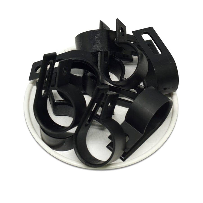 UC5B - Strap Type Cable Clamps - 37.3 x 11.8mm (1.47 x 0.46") - Black - Ferrules Direct