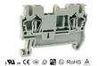 UJ525 - Spring-cage Terminal Block - 4.00mm² Cross Section - Gray - Ferrules Direct