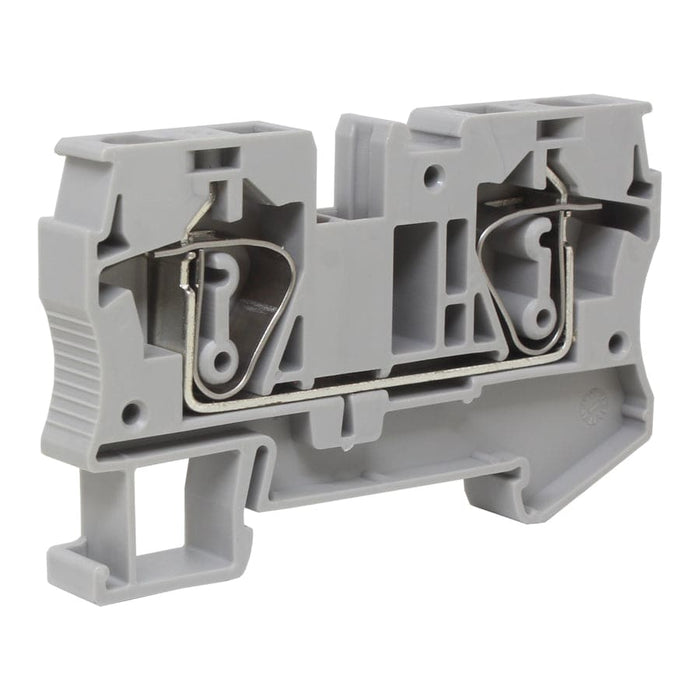 UJ56 - Spring-cage Terminal Block - 10.00mm² Cross Section - Gray - Ferrules Direct