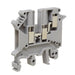 UKJ412 - Single In Double Out Terminal Block - 4mm - Ferrules Direct