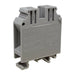 UKJ35 - Screw Clamping Feed-Thru Terminal Block - Gray 35mm - Ferrules Direct