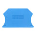 UKJW25-10G(BU) - End Plate - 2.5 to 10mm - Blue - Ferrules Direct