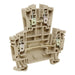 UKJW2522BG - Screw Clamping Double Level Terminal Block - Beige 2.5mm - Ferrules Direct