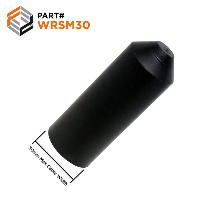 WRSM30 - Heat Shrinkable End Cap - 30/16mm (1.18/.63")
