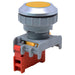 XB30-1/C-YL - 1/C - 30mm Flat Head Push Button Switch - Yellow - Ferrules Direct