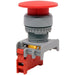 XE22-1/C-RD - Push Button - 1 Contact (1/C) - 22mm - Red - Ferrules Direct